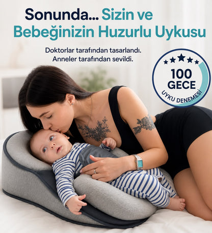 Bebivio 15° Ergonomik Bebek Reflü Yatağı